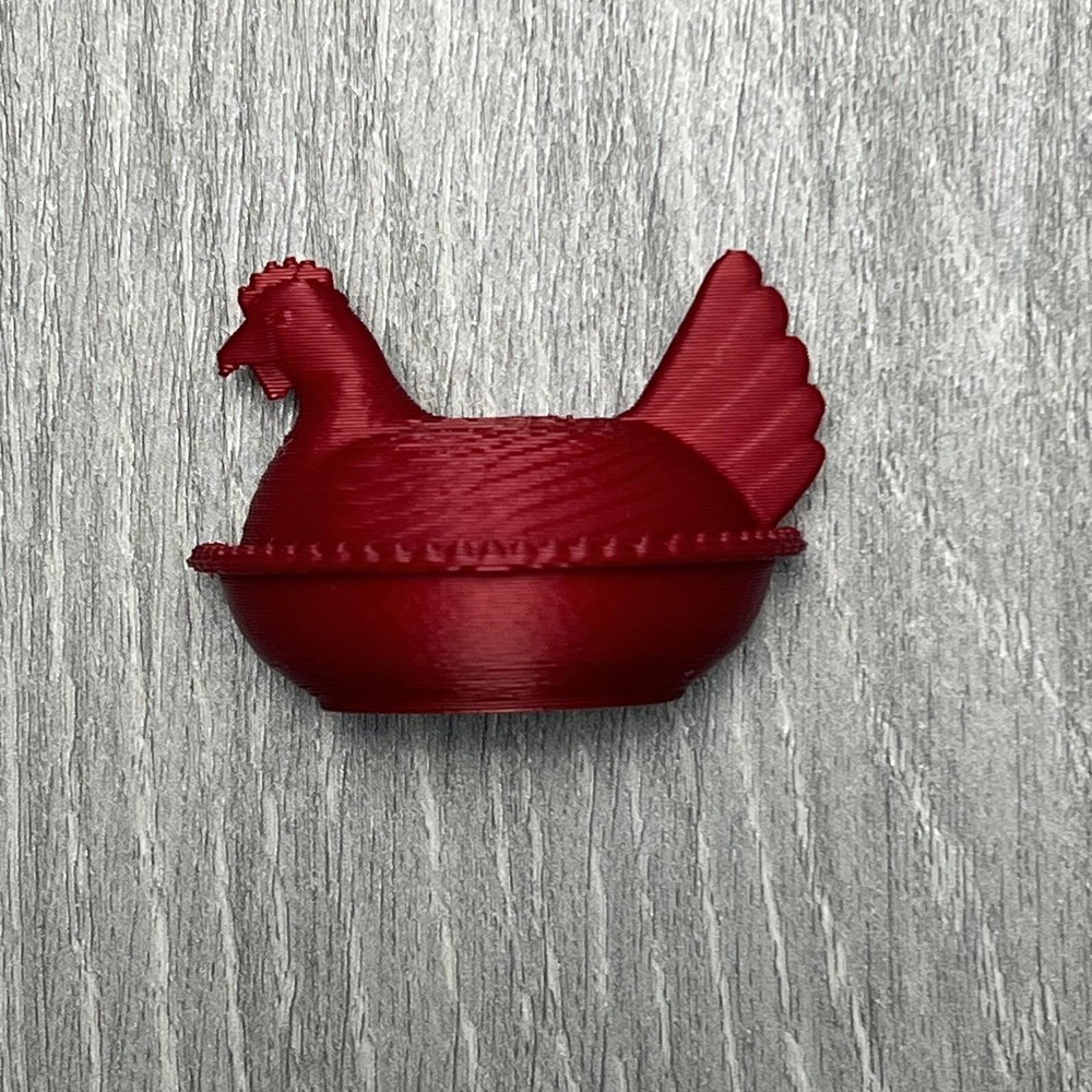 Set 6 Hen On Nest Chicken Fridge Magnets HON 3D Printed Kitchen Farmhouse - Picture 4 of 9